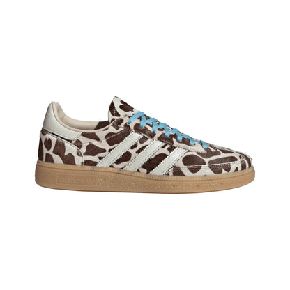 Sneakers basses Adidas Handball Spezial cow print crystal linen unisexe