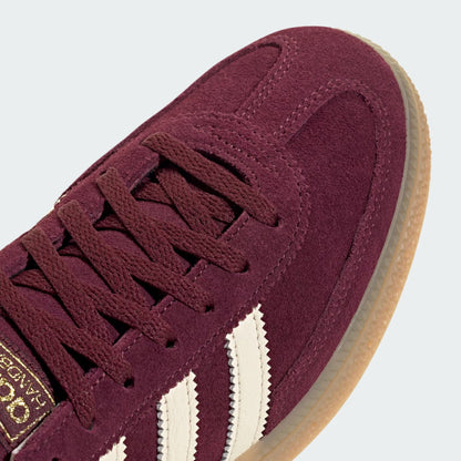 Sneakers basses Adidas Handball Spezial maroon cream white unisexe
