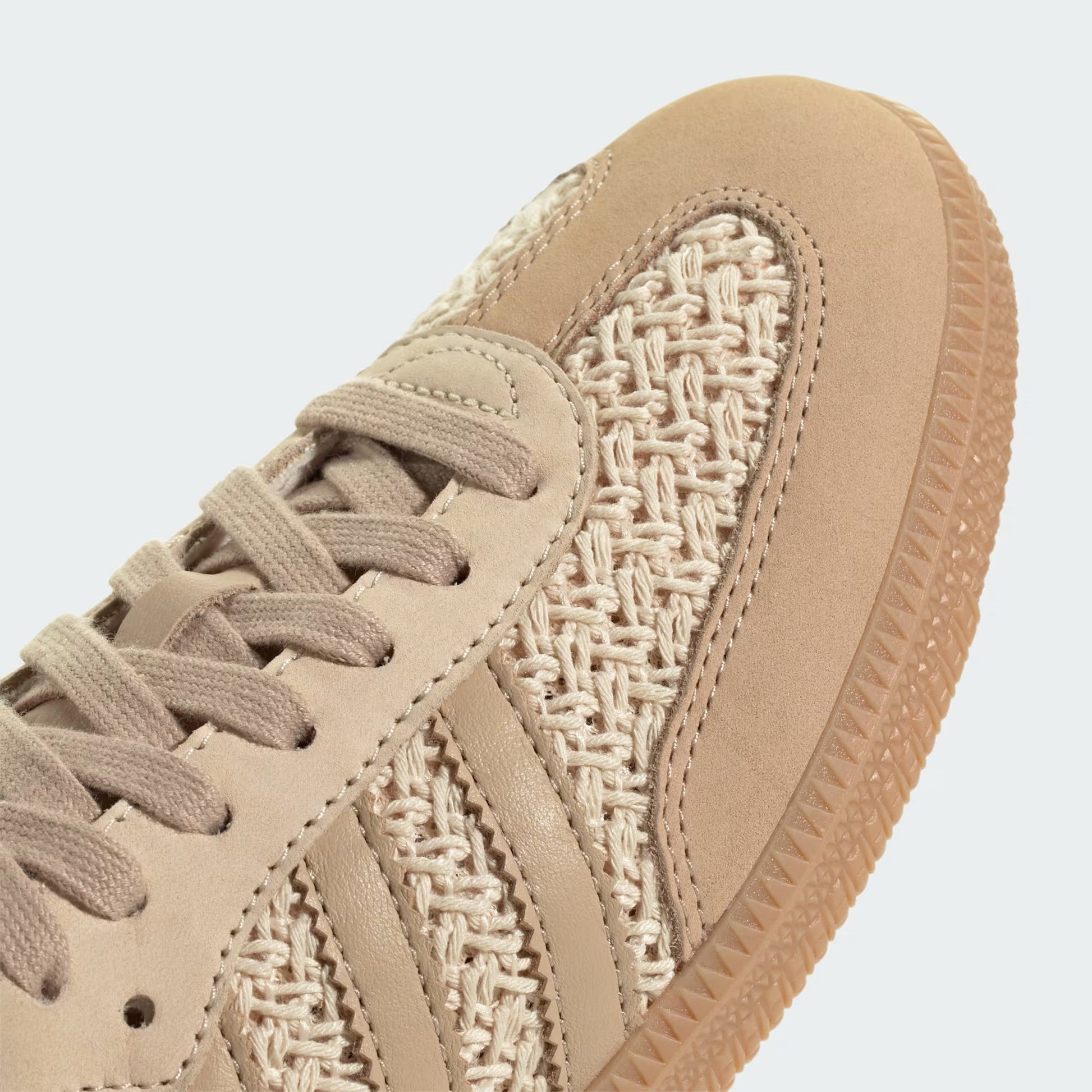 Sneakers basses Adidas Samba crochet pack sand strata unisexe