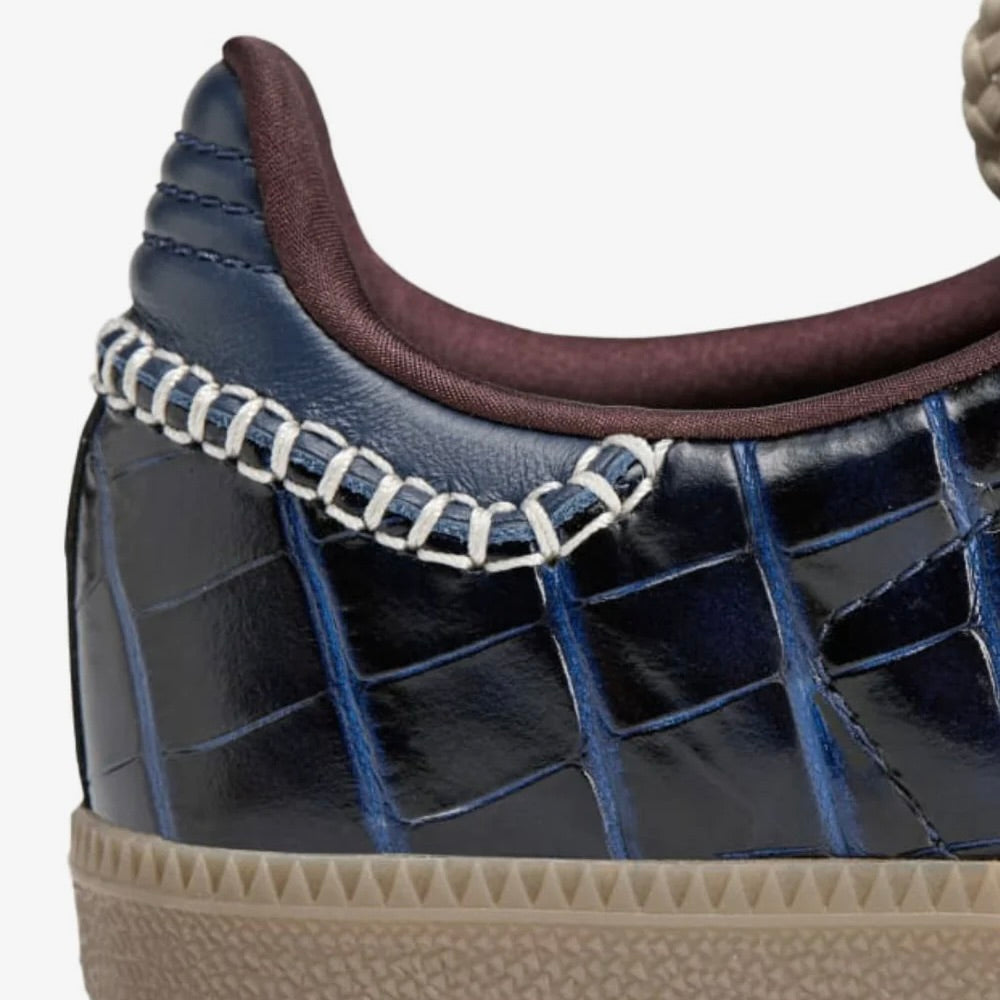 Sneakers basses Adidas Samba wales bonner navy croc unisexe