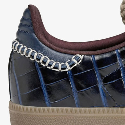 Sneakers basses Adidas Samba wales bonner navy croc unisexe