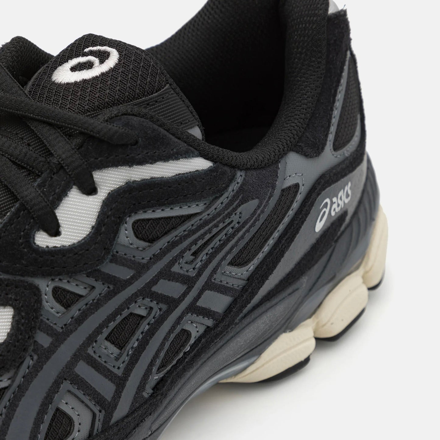 ASICS Gel-NYC Black Black, Baskets Basses Unisexe Mesh et Cuir Synthétique – photo 6