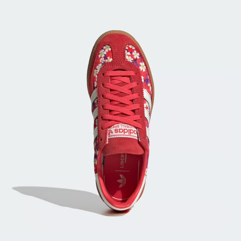 Sneakers basses Adidas Handball Spezial liberty london floral red unisexe