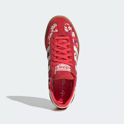 Sneakers basses Adidas Handball Spezial liberty london floral red unisexe