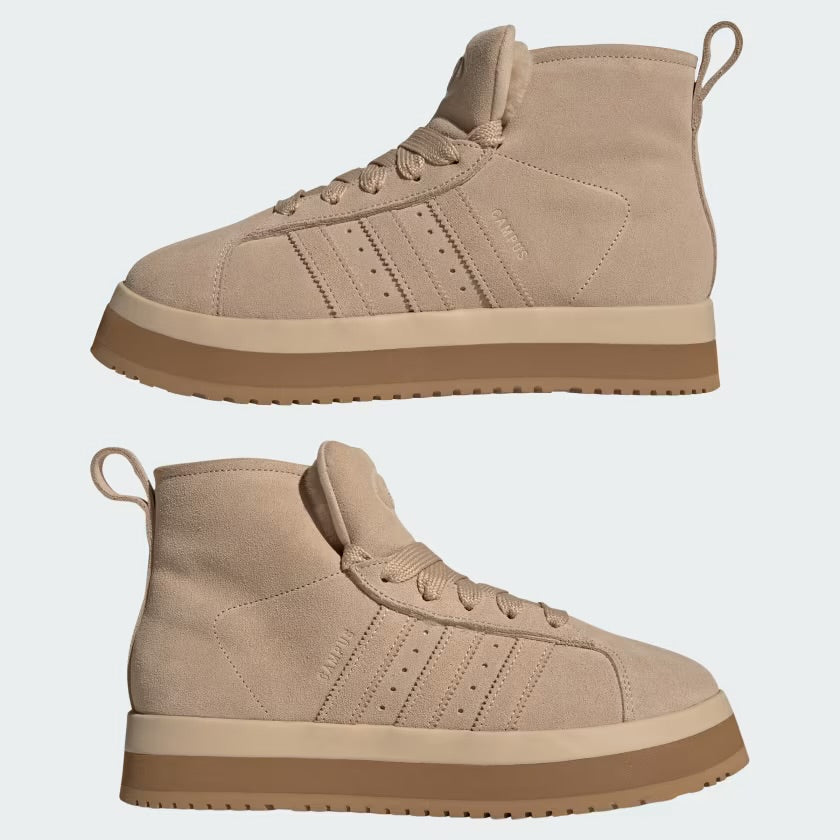 Sneakers basses Adidas Campus 00s Winter Mid magic beige unisexe