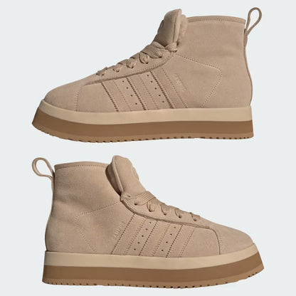 Sneakers basses Adidas Campus 00s Winter Mid magic beige unisexe