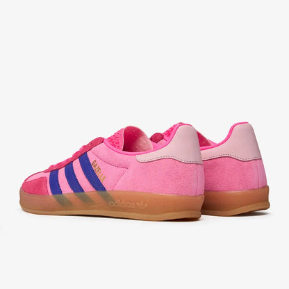 Sneakers basses Adidas Gazelle Indoor lucid rosa unisexe