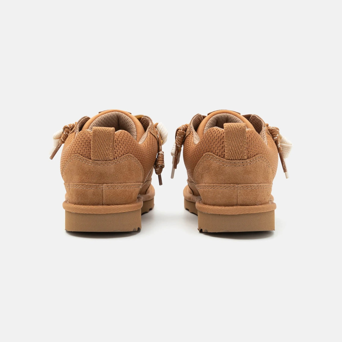 UGG Lowmel Lo Chestnut baskets femme en daim et textile recyclé marron chestnut, détail semelle
