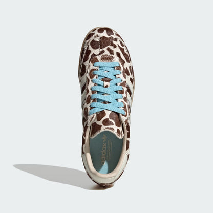 Sneakers basses Adidas Samba giraffe print crystal linen unisexe