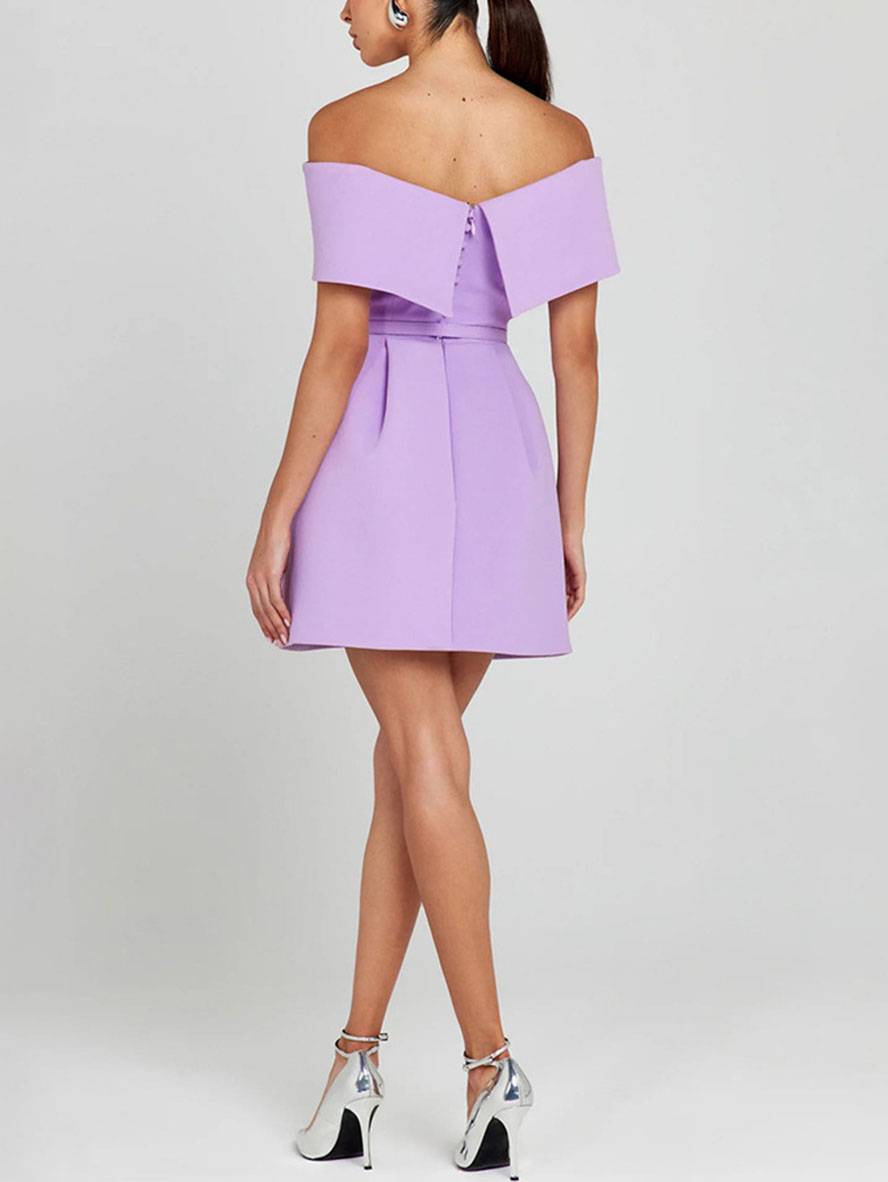 Robe Mini Femme en tissu léger, sans manches, coupe moulante – Menvelo