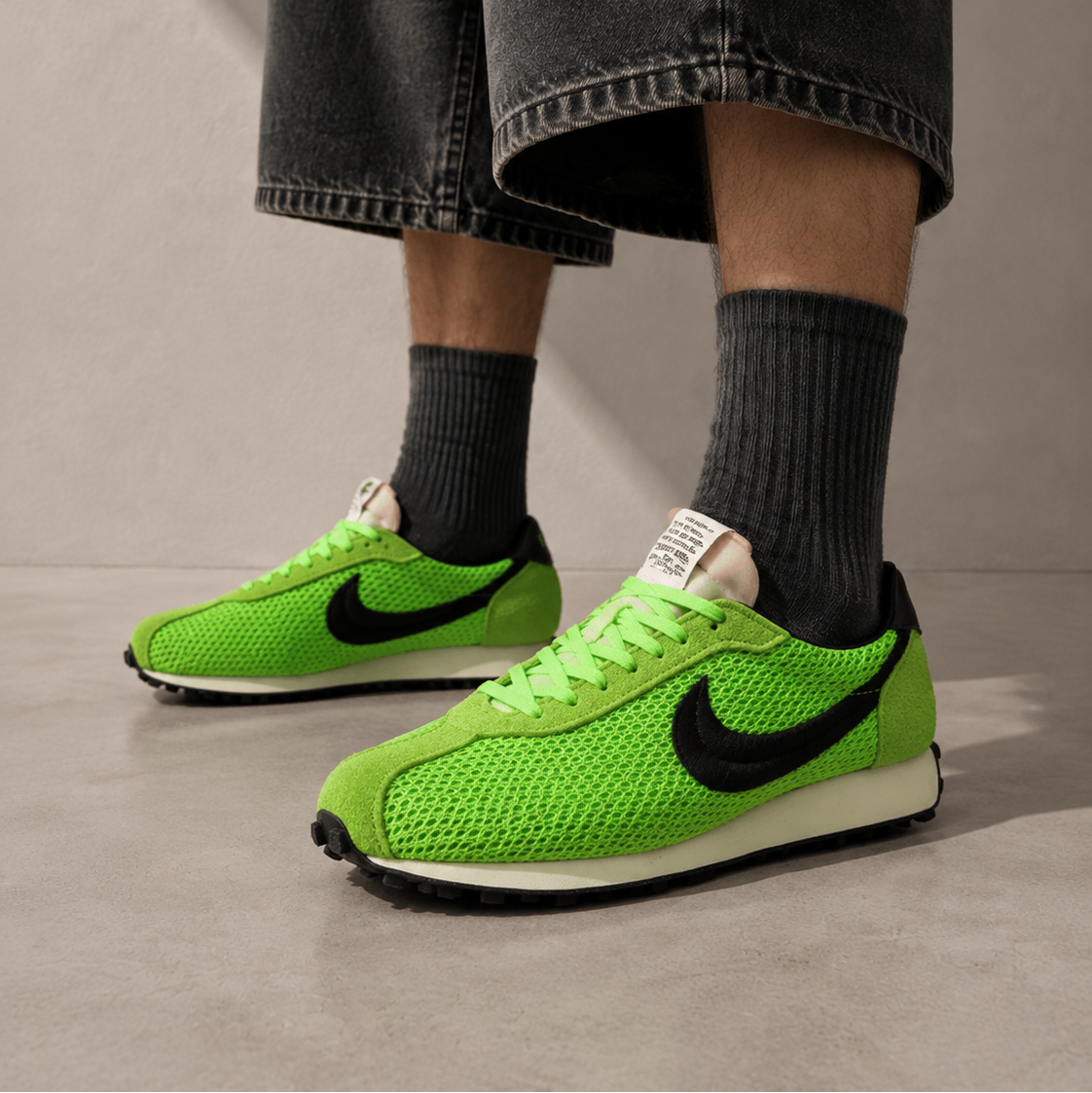 Nike LD-1000 x Stüssy Action Green Baskets Vert Homme Femme - 6