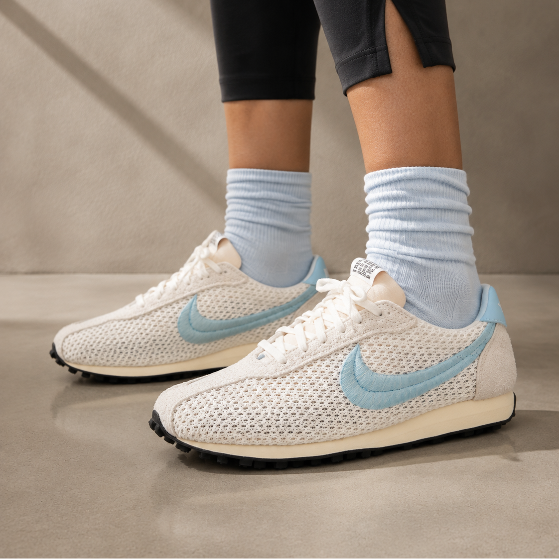 Nike LD-1000 x Stüssy Phantom, Baskets Rétro Running Unisexe Daim et Mesh – photo 5