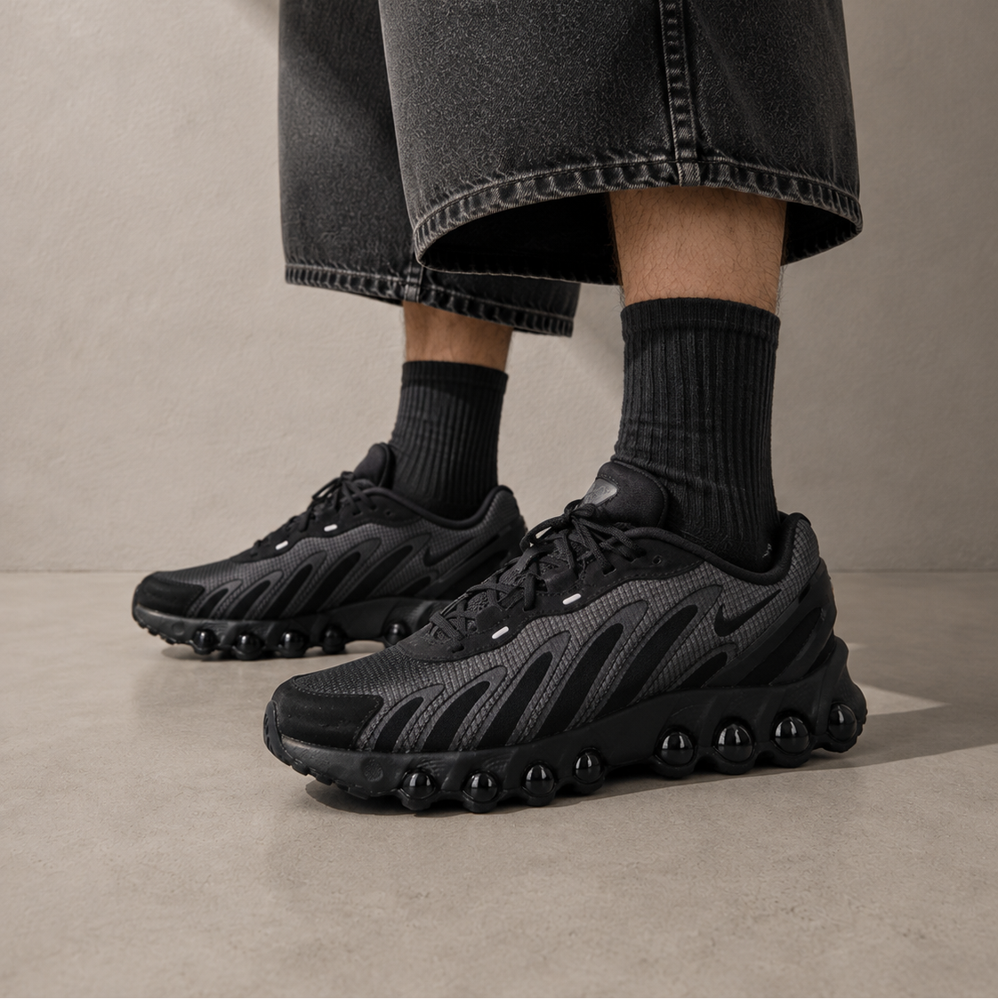 Nike Air Max DN8 SE Black Dark Grey, Baskets Lifestyle Unisexe Mesh – photo 4