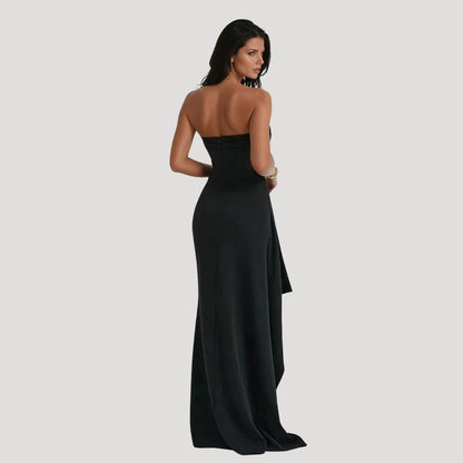 Clara | Robe longue bustier pour femmes, invitée de mariage