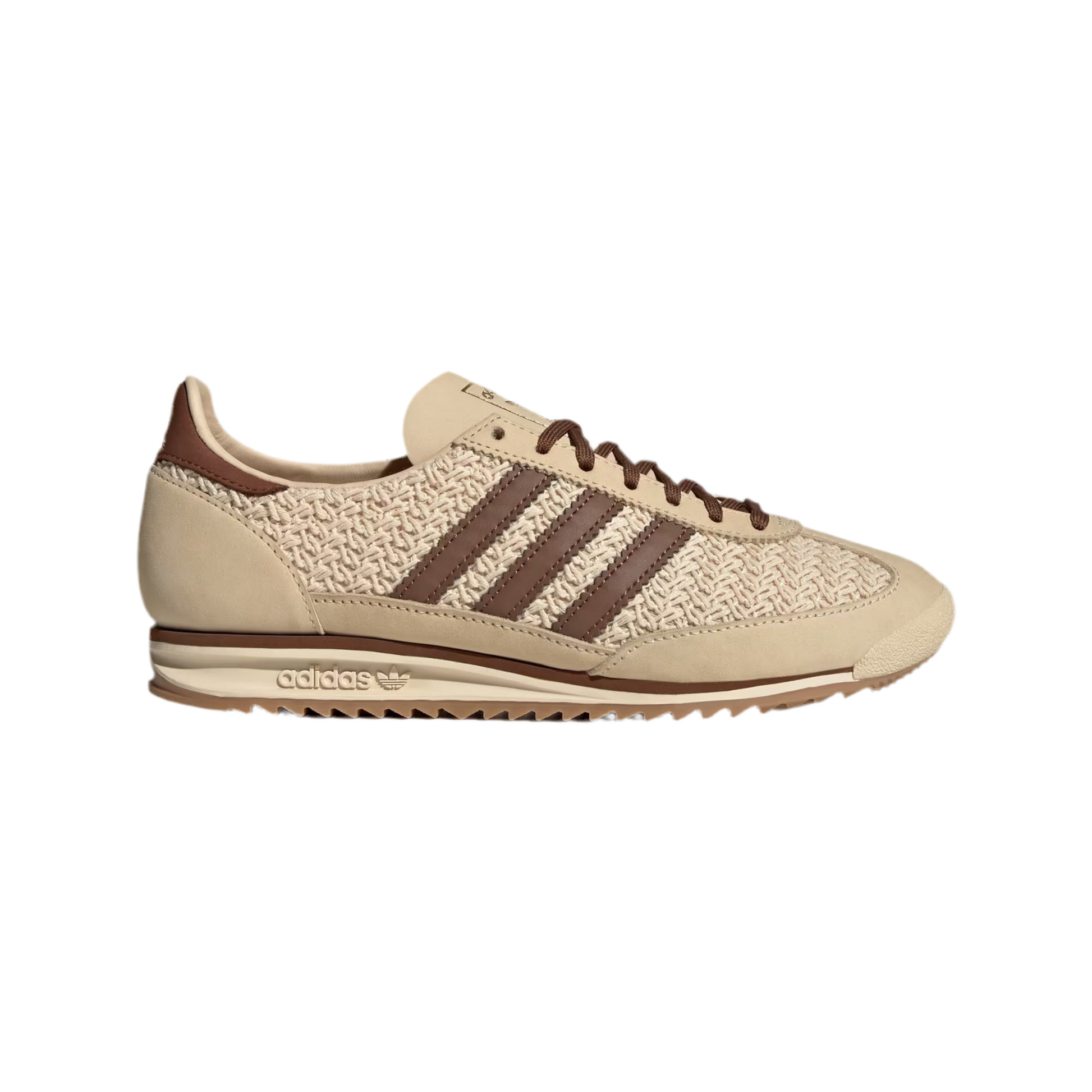 Sneakers basses Adidas SL 72 crochet sand strata unisexe
