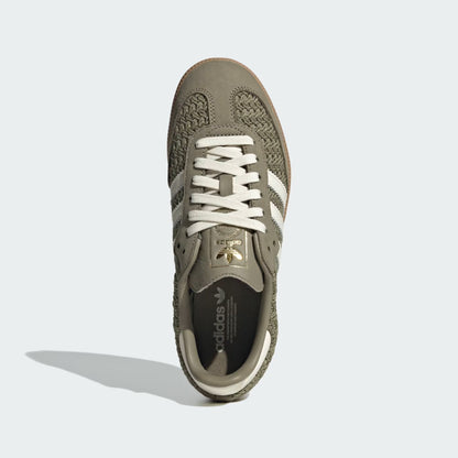 Sneakers basses Adidas Samba crochet pack orbit green unisexe