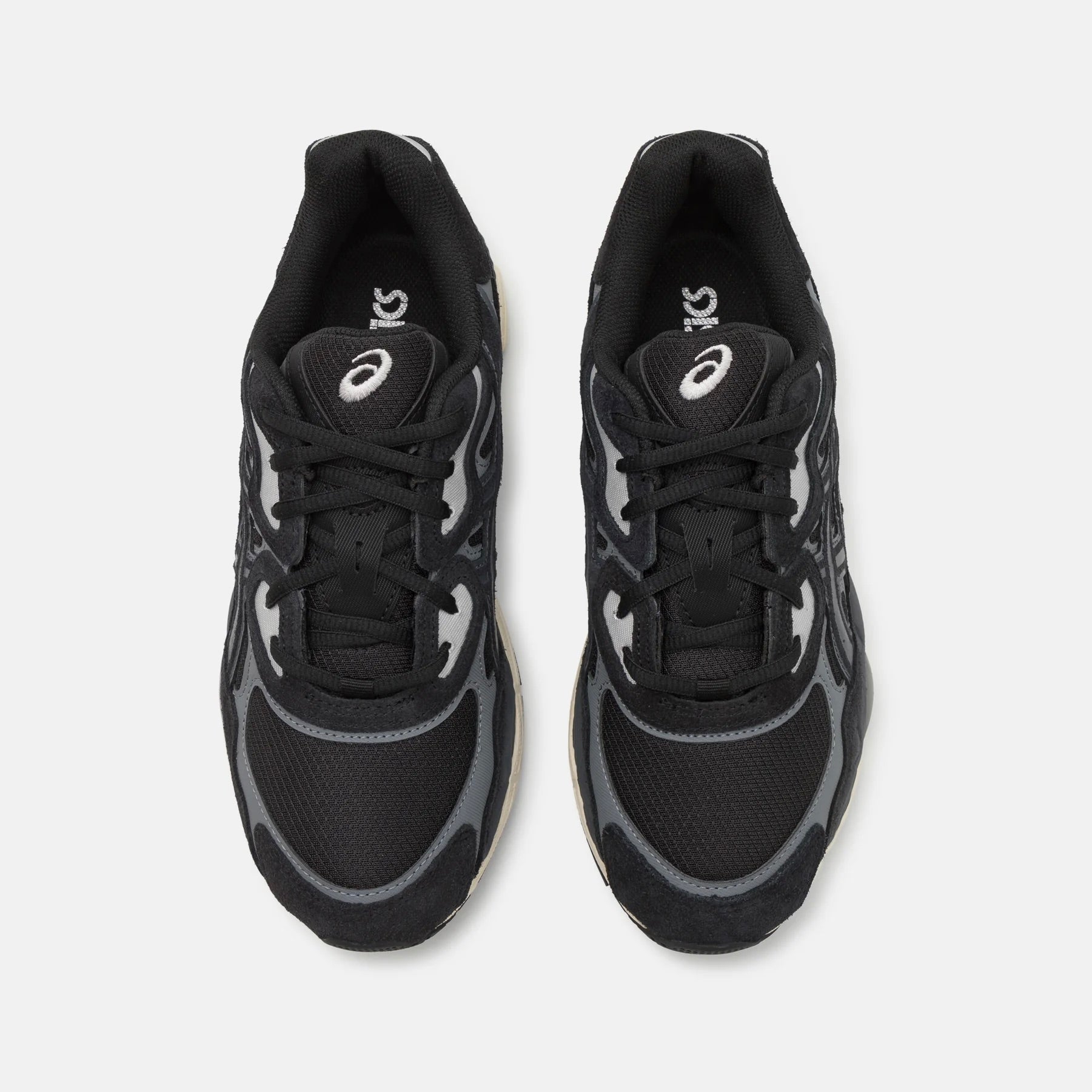 ASICS Gel-NYC Black Black, Baskets Basses Unisexe Mesh et Cuir Synthétique – photo 4