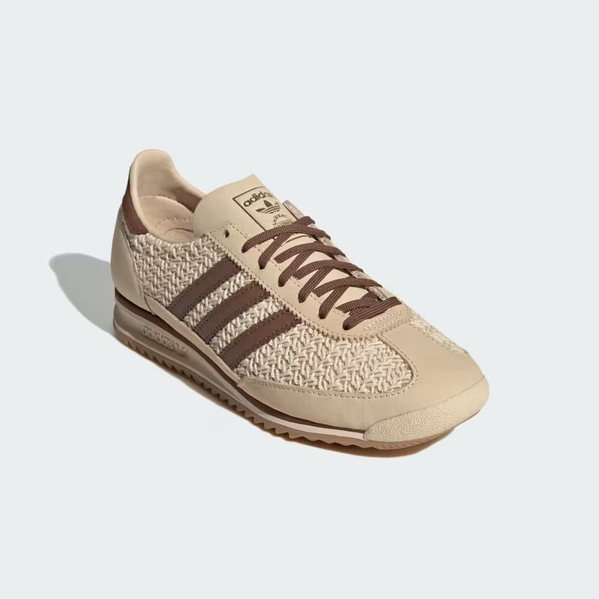 Sneakers basses Adidas SL 72 crochet sand strata unisexe