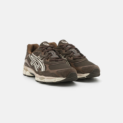 ASICS Gel-NYC Black Coffee, Baskets Basses Unisexe Mesh et Daim – photo 2