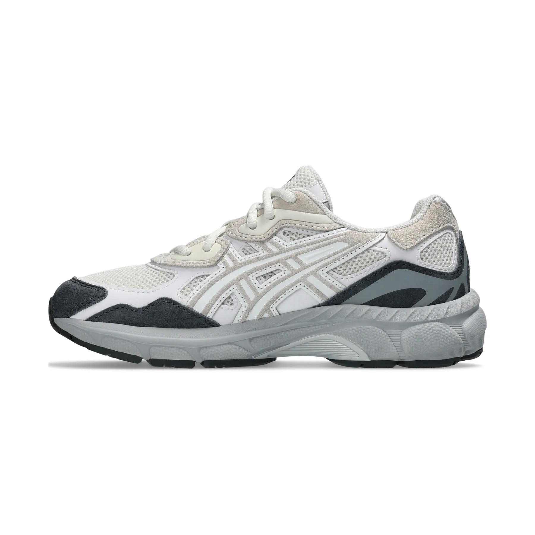 ASICS Gel-NYC Cream White, Baskets Basses Unisexe Mesh et Daim – photo 6