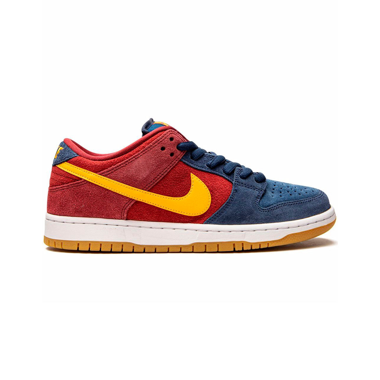 nike dunk low sb barcelona catalonia baskets vue latérale
