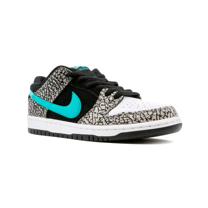 Nike SB Dunk Low x Atmos Elephant Baskets Gris Noir Homme Femme - 2