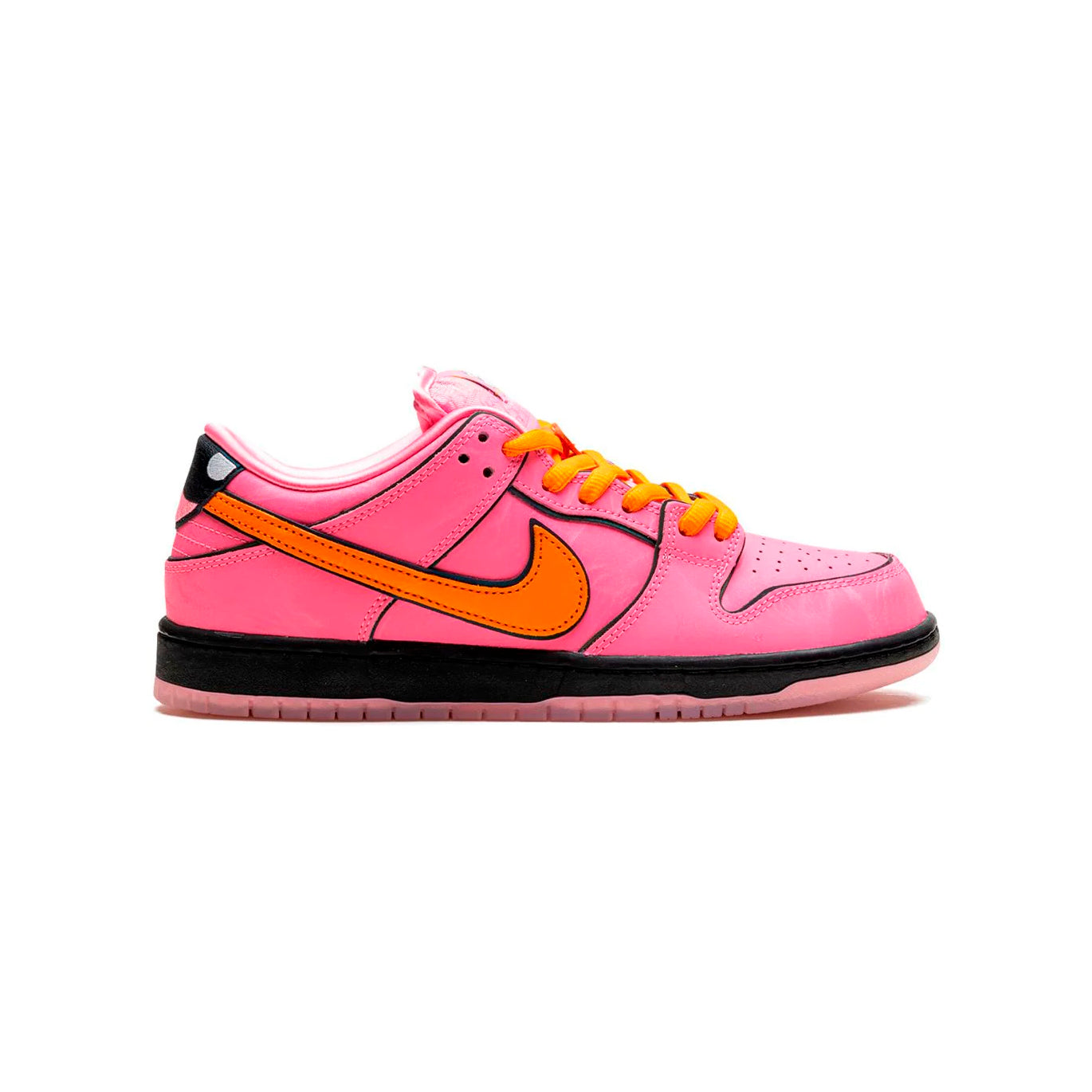 nike dunk low sb powerpuf girls blossom baskets vue latérale