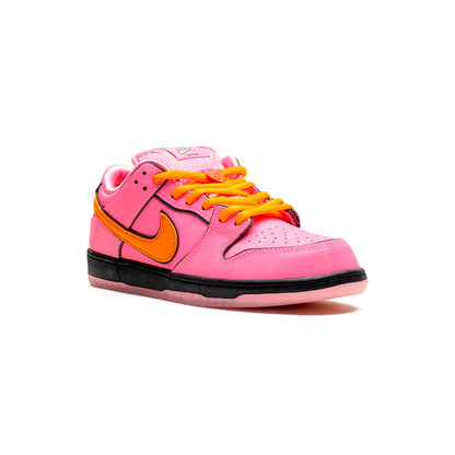 Nike SB Dunk Low x Powerpuff Girls Blossom Baskets Rose Orange Homme Femme - 2