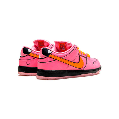 Nike SB Dunk Low x Powerpuff Girls Blossom Baskets Rose Orange Homme Femme - 3