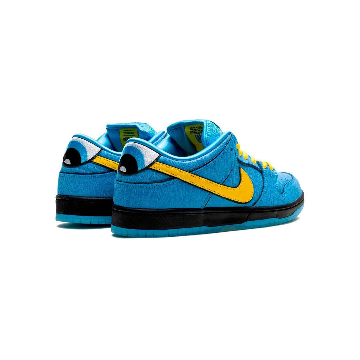 Nike SB Dunk Low x Powerpuff Girls Bubbles Baskets Bleu Homme Femme - 3