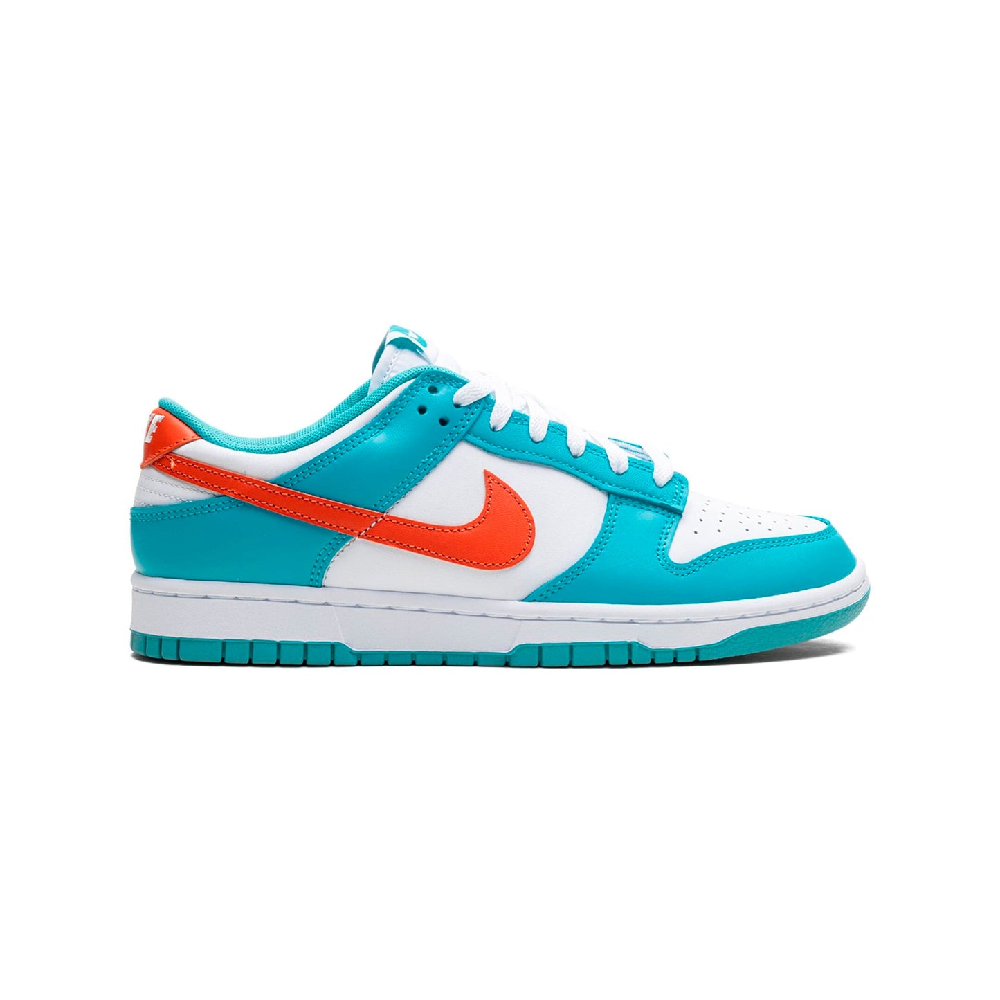 nike dunk low miami dolphins baskets vue latérale
