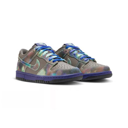 Nike Dunk Low GS Panda Pack Cave Stone Baskets Beige Noir Homme Femme - 2
