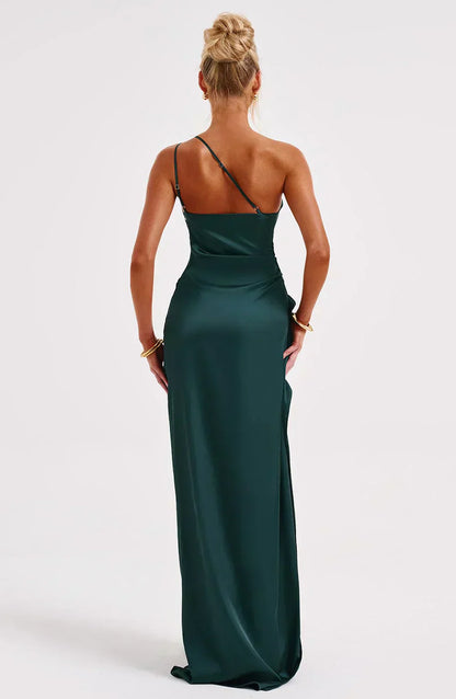 Dakota | Robe de soirée maxi asymétrique pour femme
