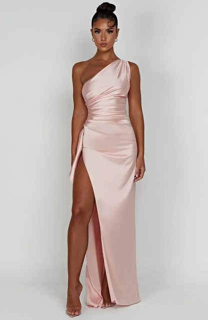 Dakota | Robe de soirée maxi asymétrique pour femme