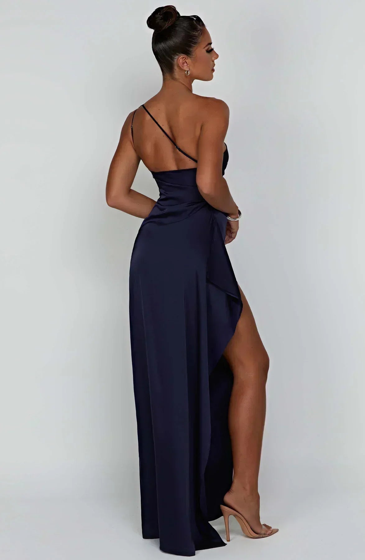 Dakota | Robe de soirée maxi asymétrique pour femme