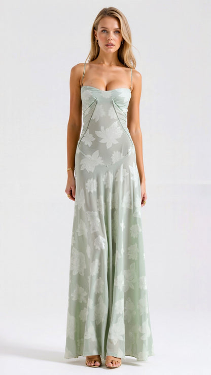 Donna | Robe longue bustier pour invitée de mariage femme