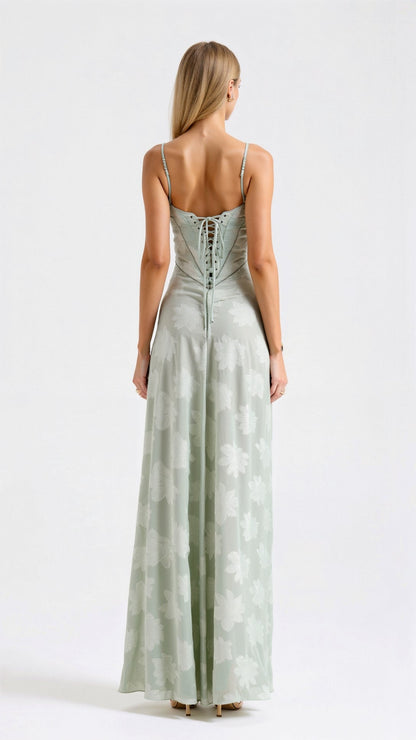 Donna | Robe longue bustier pour invitée de mariage femme