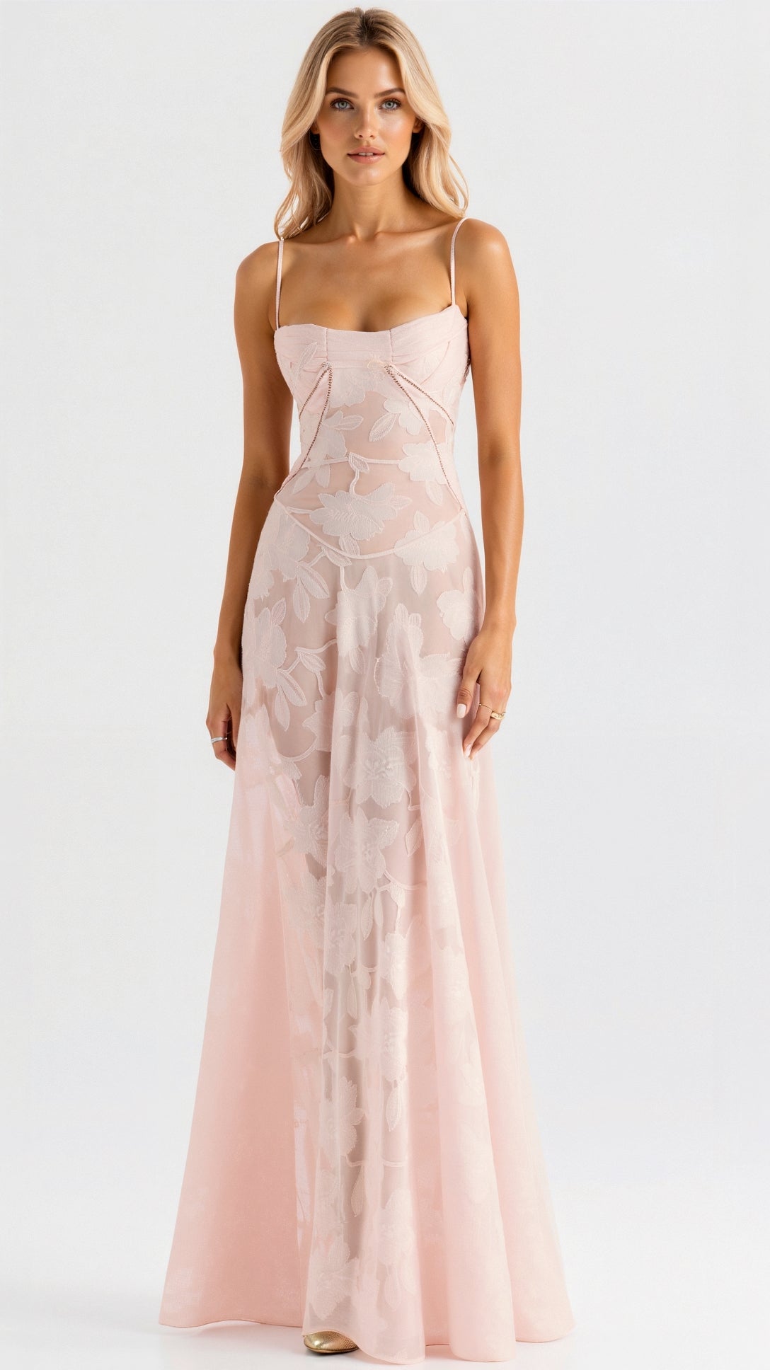 Donna | Robe longue bustier pour invitée de mariage femme