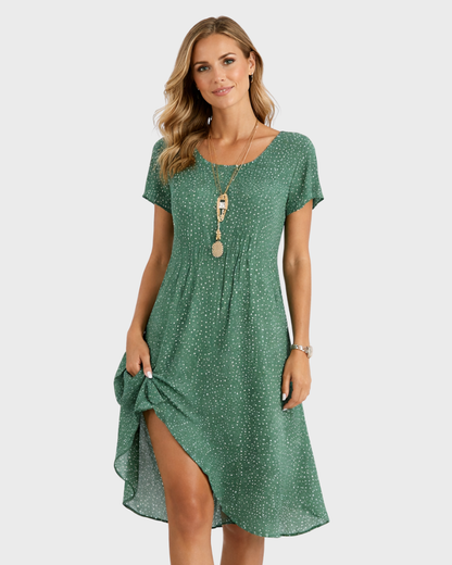 Lucy Robe Femme – Style Bohème Chic, Coupe Fluide & Tissu Léger Estival