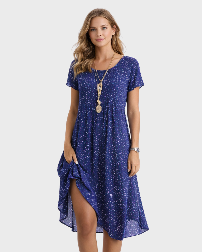 Lucy Robe Femme – Style Bohème Chic, Coupe Fluide & Tissu Léger Estival