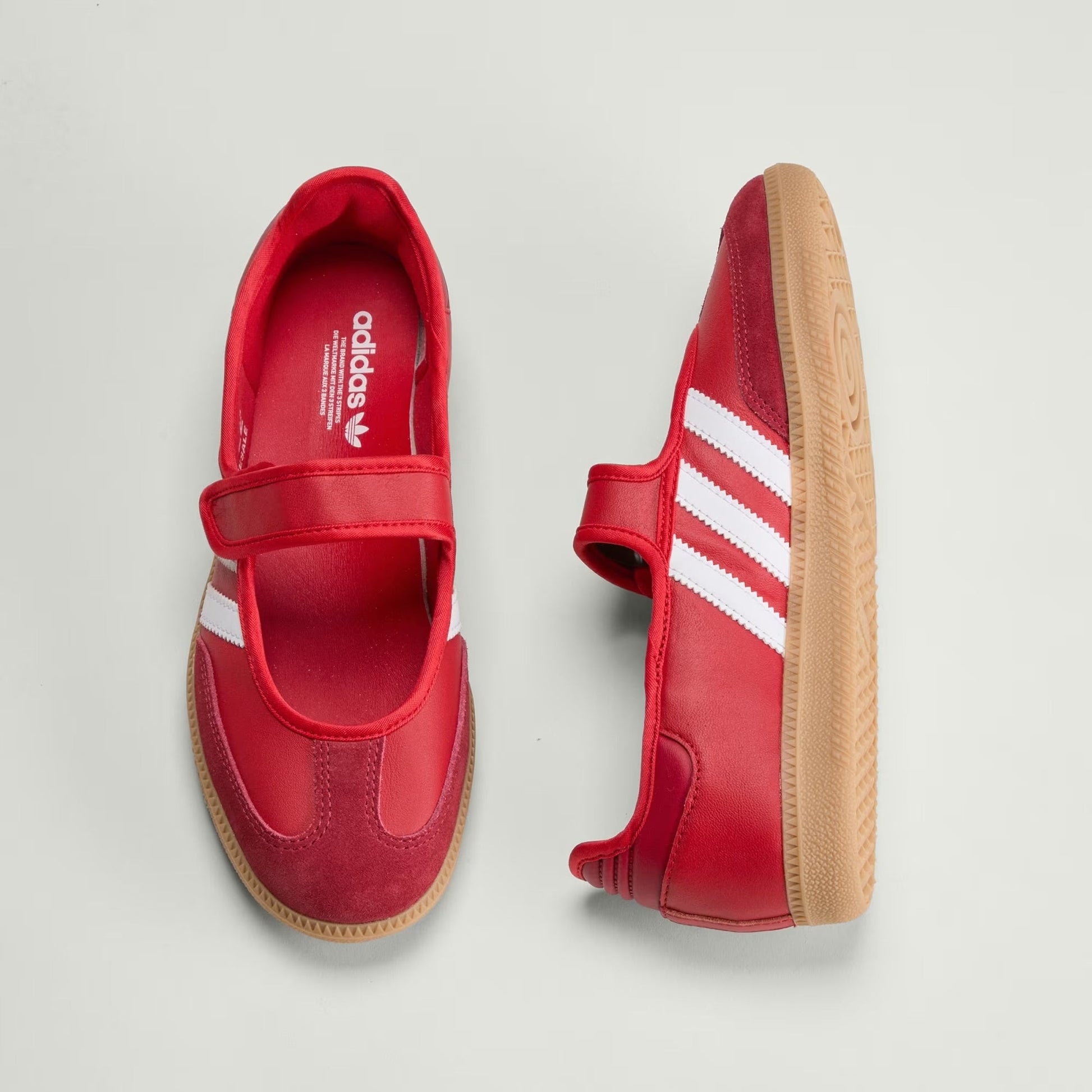 Sneakers basses Adidas Samba jane scarlet white gum unisexe