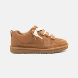 UGG Lowmel Lo Chestnut – Baskets Femme en Daim et Mesh Recyclé