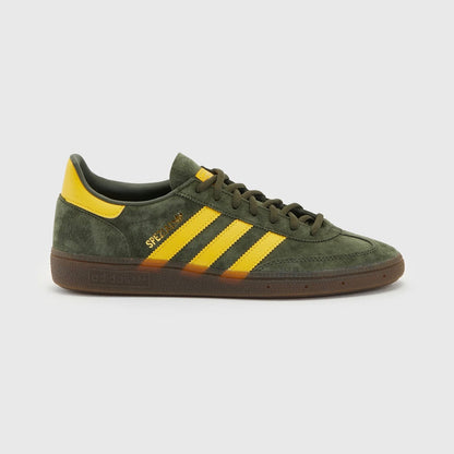 Sneakers basses Adidas Handball Spezial night cargo tribe yellow unisexe