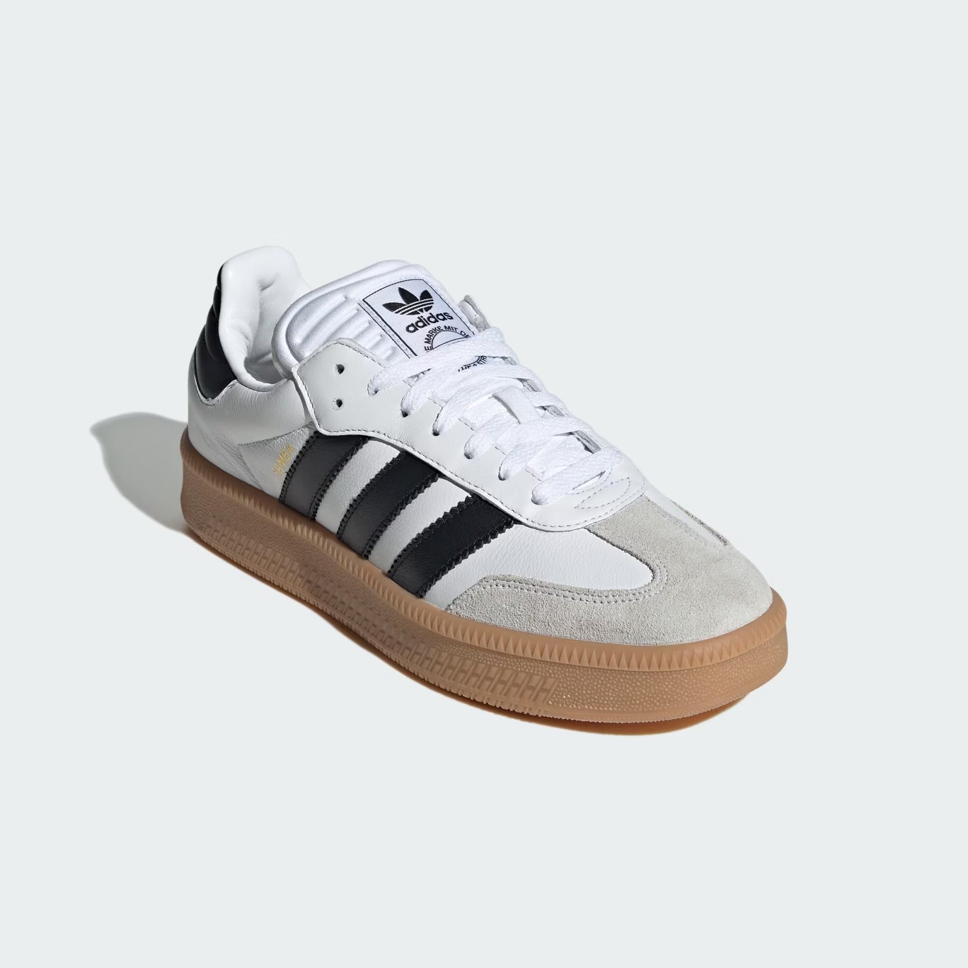 Sneakers basses Adidas Samba xlg white black gum unisexe