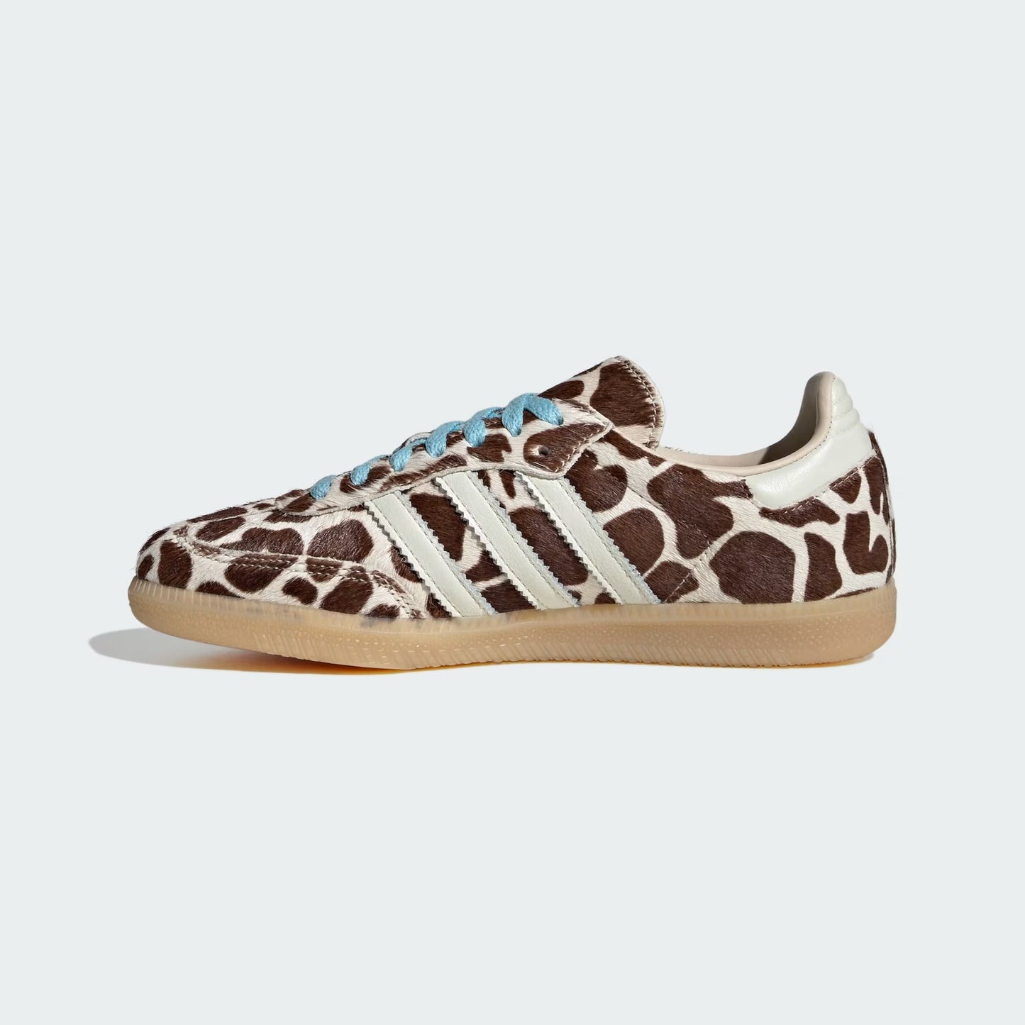 Sneakers basses Adidas Samba giraffe print crystal linen unisexe