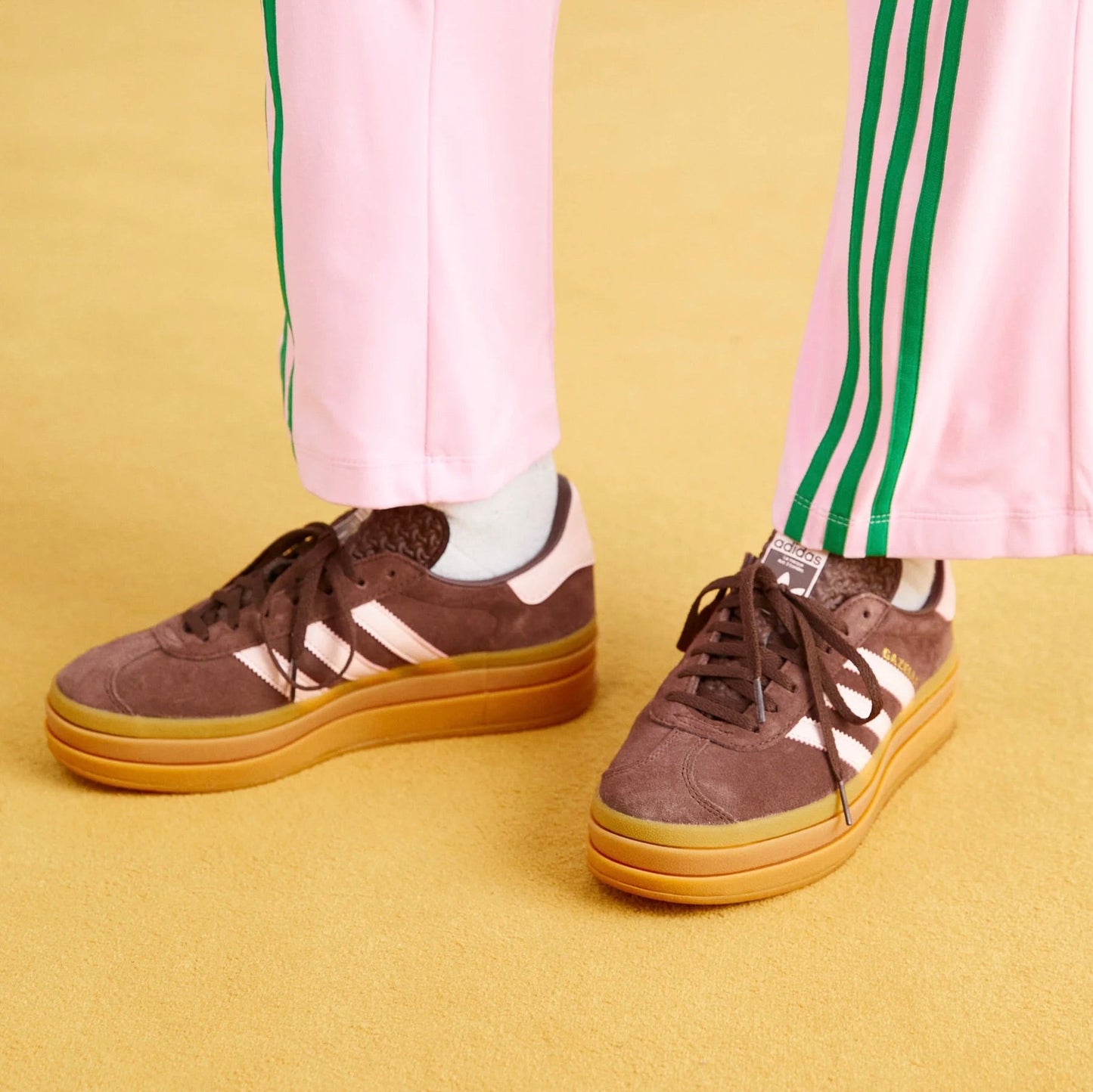 Sneakers basses Adidas Gazelle Bold icey pink auburn femme