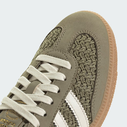 Sneakers basses Adidas Samba crochet pack orbit green unisexe