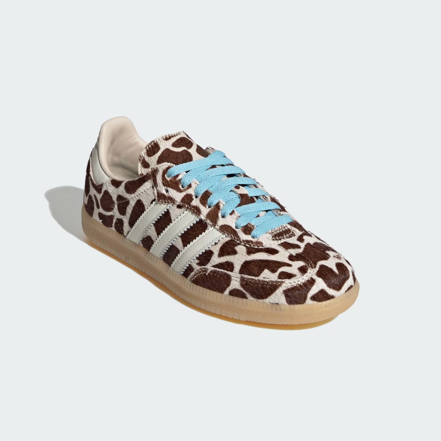 Sneakers basses Adidas Samba giraffe print crystal linen unisexe