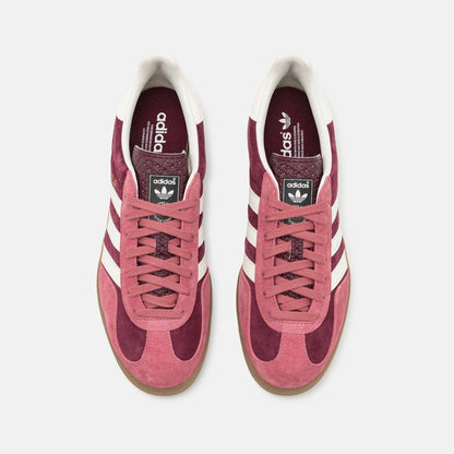 Sneakers basses Adidas Gazelle Indoor maroon preloved crimson unisexe