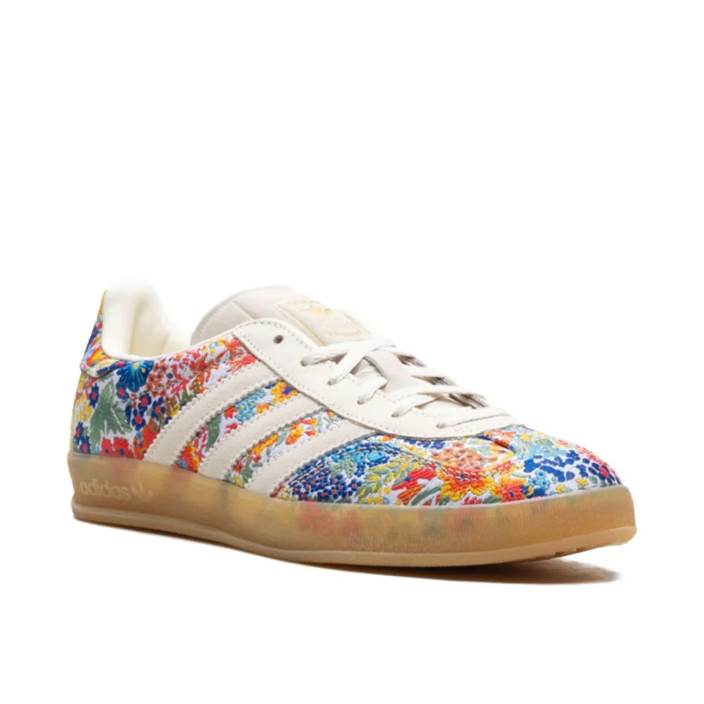 Sneakers basses Adidas Gazelle Indoor liberty london floral embroidery unisexe